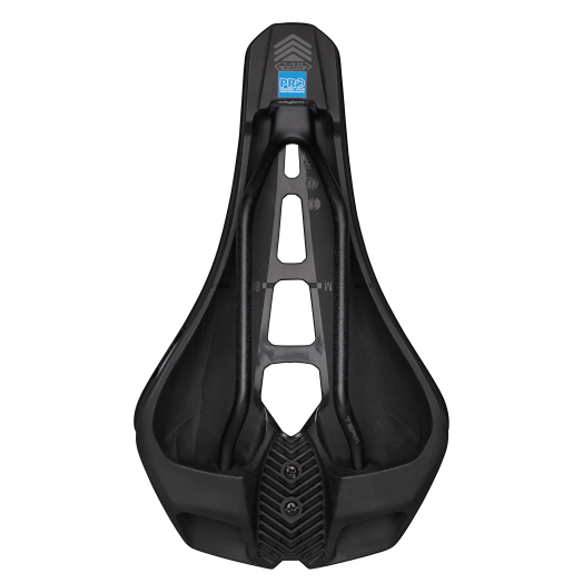 Selle PRO STEALTH TEAM CURVED 152mm Rails Carbone Noir