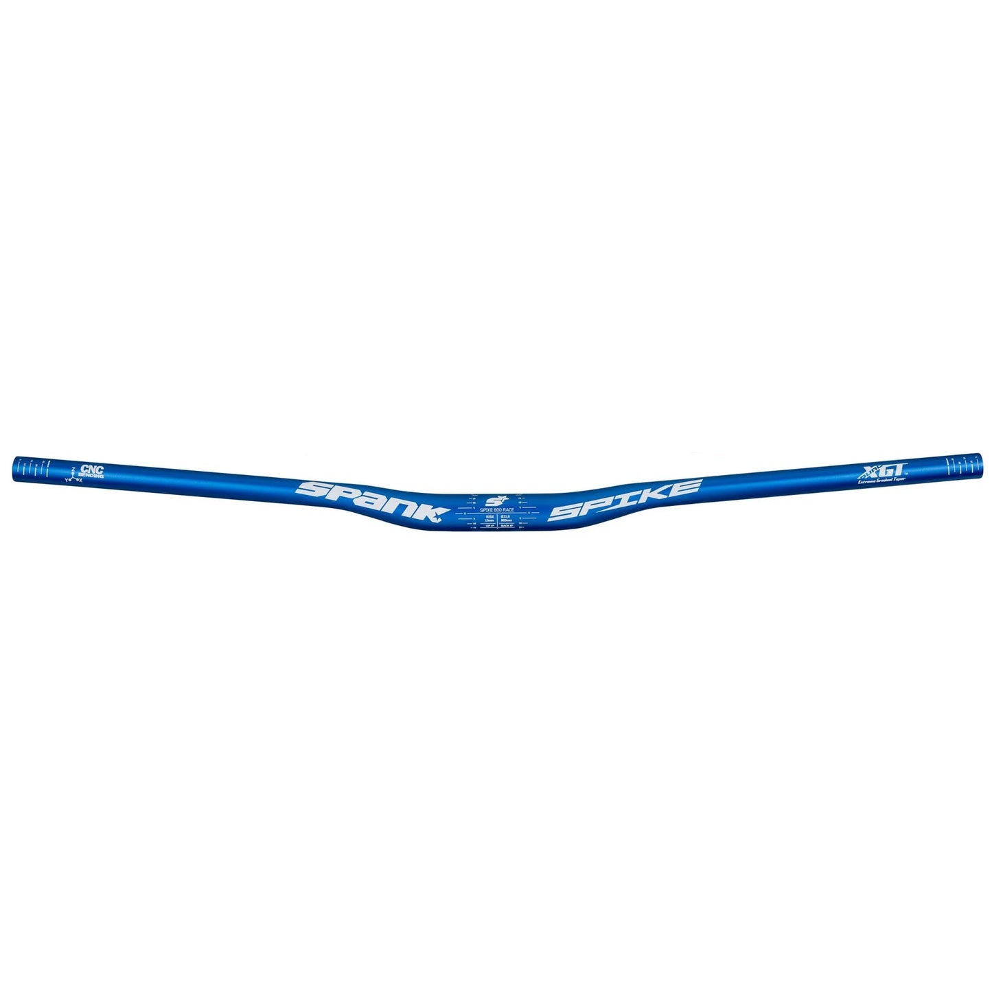 Řídítka SPANK SPIKE 800 RACE Rise 15mm 800mm Modrá