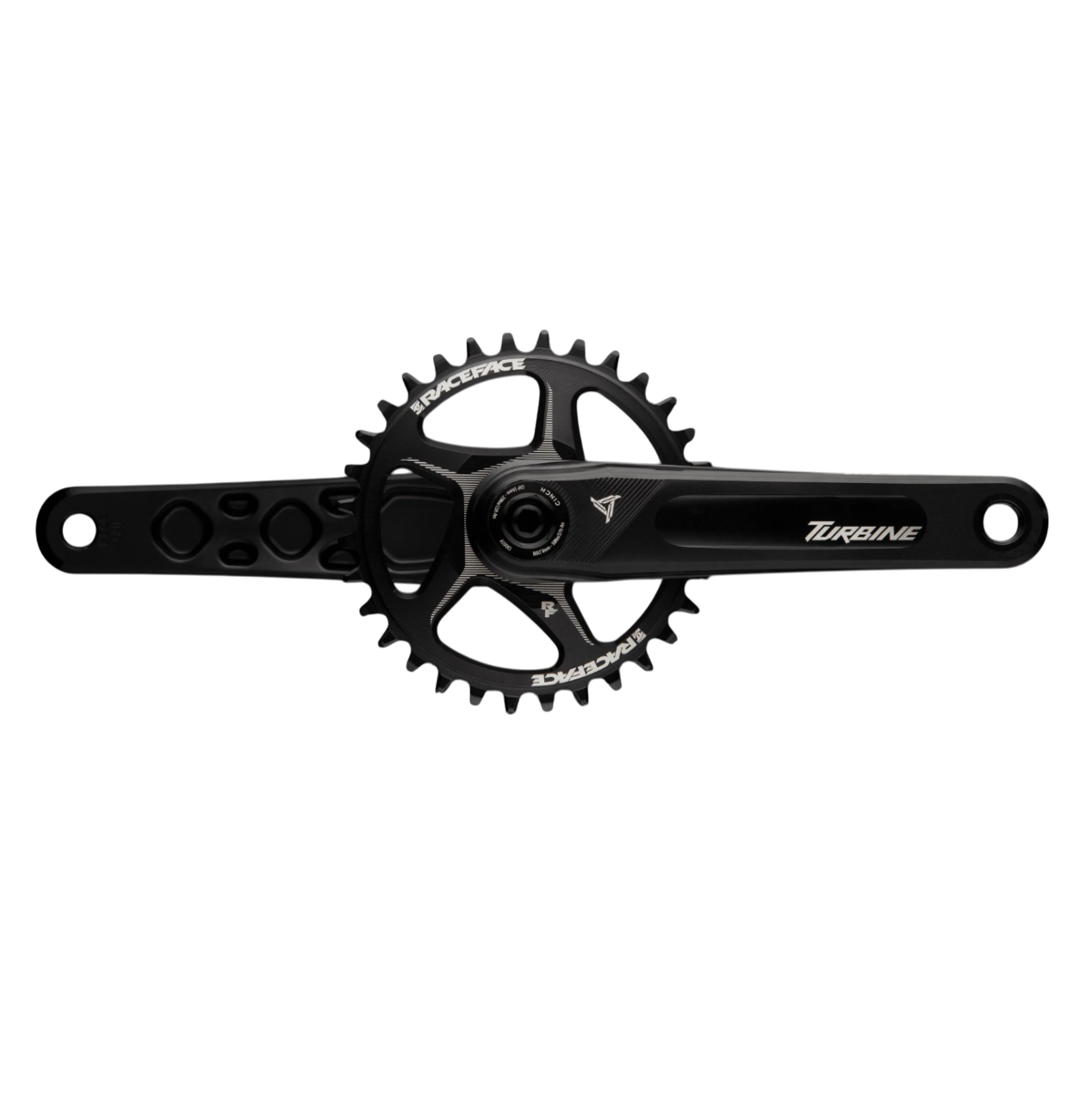 Pedaleiro Mono RACE FACE TURBINE CINCH Shimano 12 Velocidades