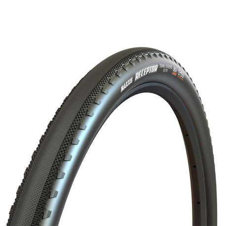 Dæk MAXXIS RECEPTOR 700x40c Dual Exo Tubeless Ready Souple Sort