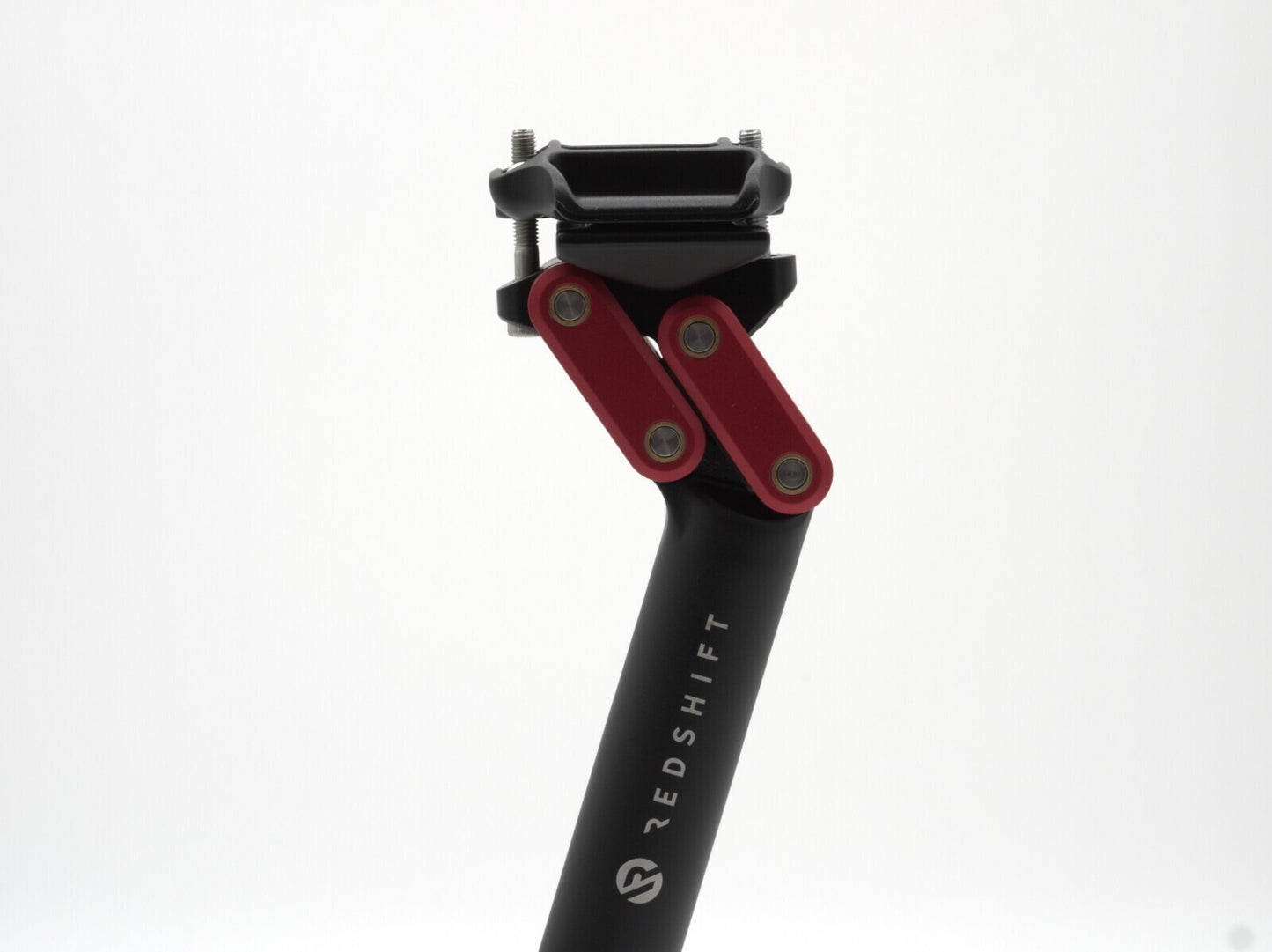 Tige de Selle Double Position REDSHIFT Noir/Rouge
