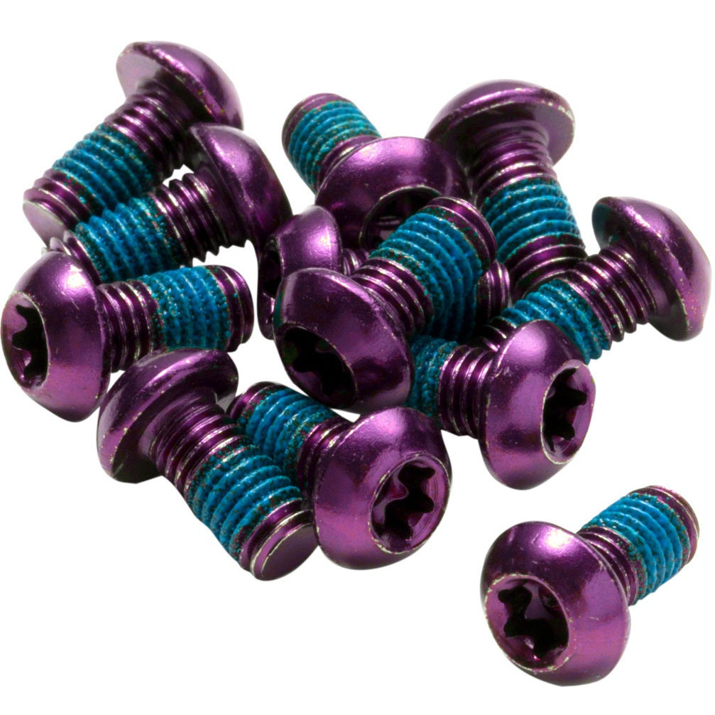 Kit 12 Viti per Disco REVERSE COMPONENTS Anodizzate Viola