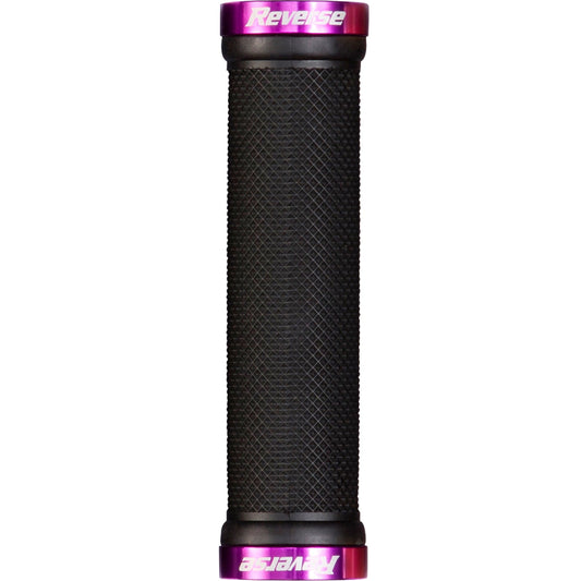 Grips REVERSE COMPONENTS CLASSIC Lock-On Noir/Violet