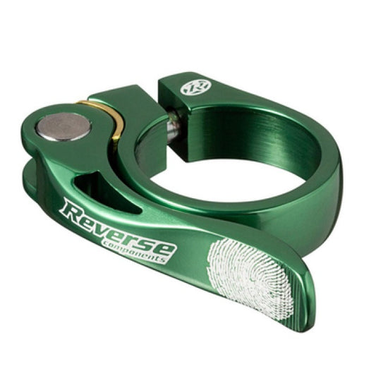 Collier de Selle REVERSE COMPONENTS LONG LIFE Serrage Rapide Vert