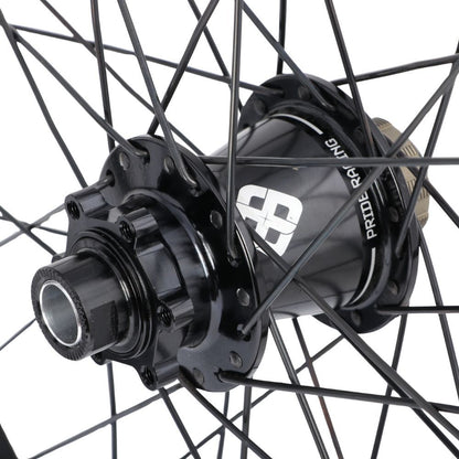 Paire de Roues PRIDE 20" (406mm) Wave Gloss White Matrix Axes 20/15mm Noir