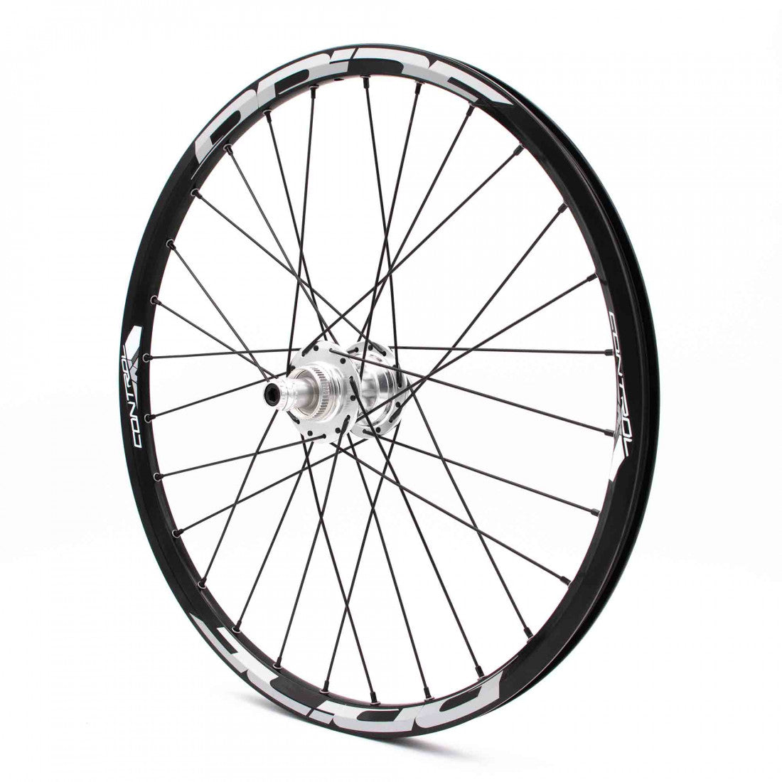 Paire de Roues PRIDE 20" (451mm) Control V2 Disc Axes 10/15mm Polish