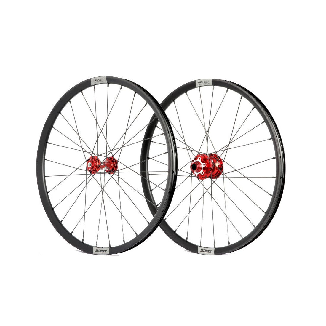 Sada kol PRIDE 20" (451mm) Control V2 Disc Helium M21 Osy 10/15mm Červená
