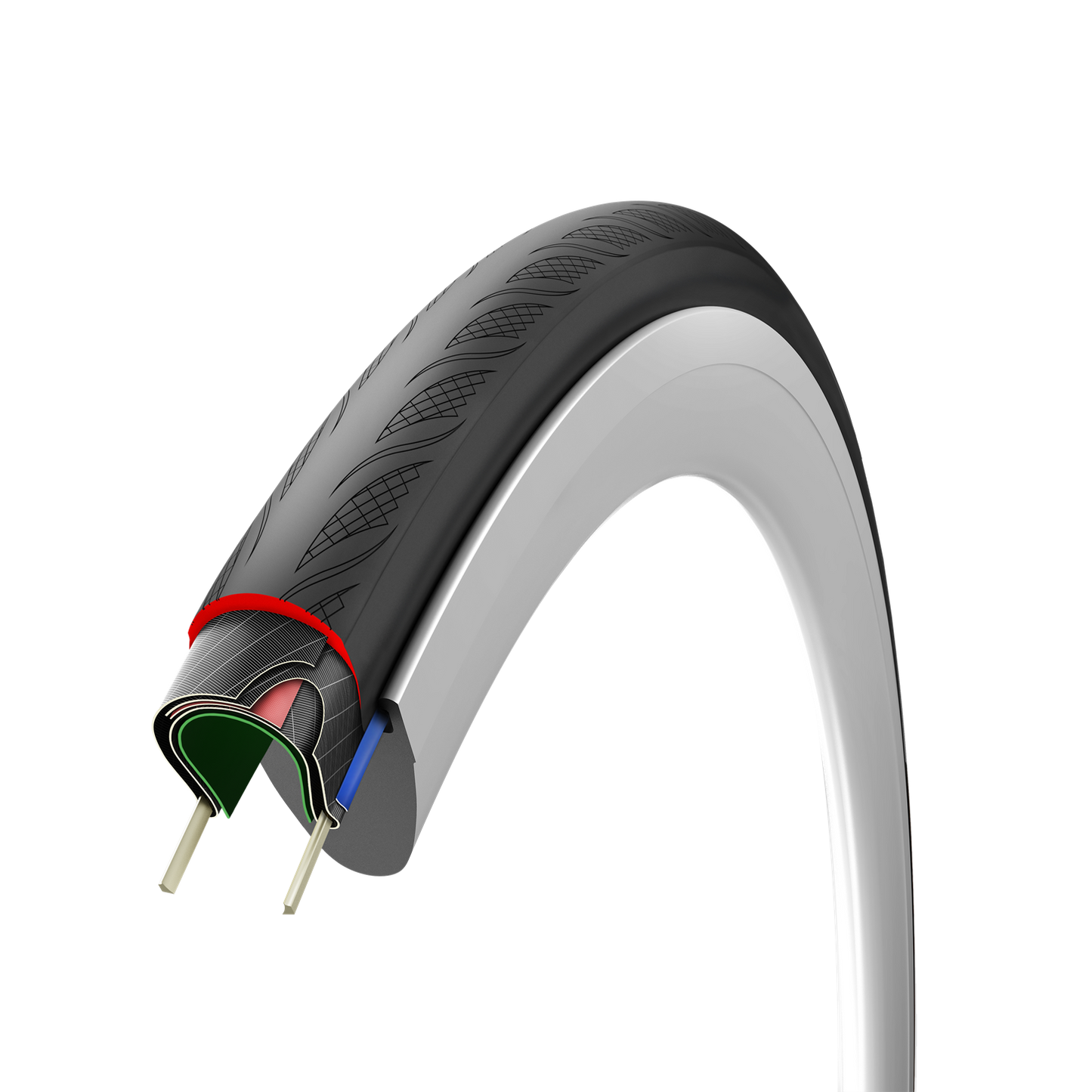 Pneumatico VITTORIA RUBINO V G2.0 700c Tubeless Ready Nero