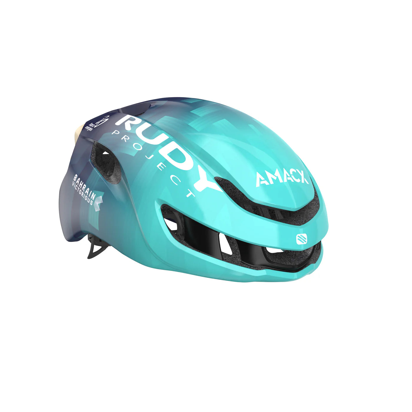 Casque Route RUDY PROJECT NYTRON TEAM BAHRAIN VICTORIOUS Turquoise