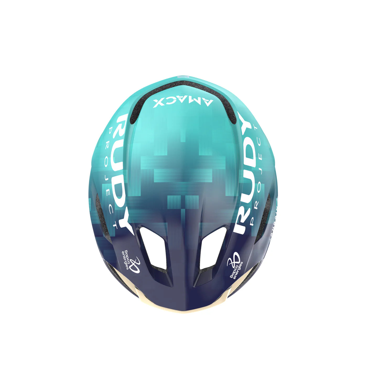 Casque Route RUDY PROJECT NYTRON TEAM BAHRAIN VICTORIOUS Turquoise
