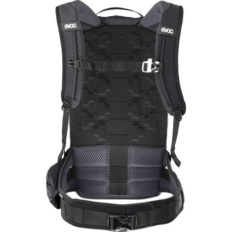 Rucksack mit Rückenschutz EVOC TRAIL PRO BLACKLINE 10 L Schwarz