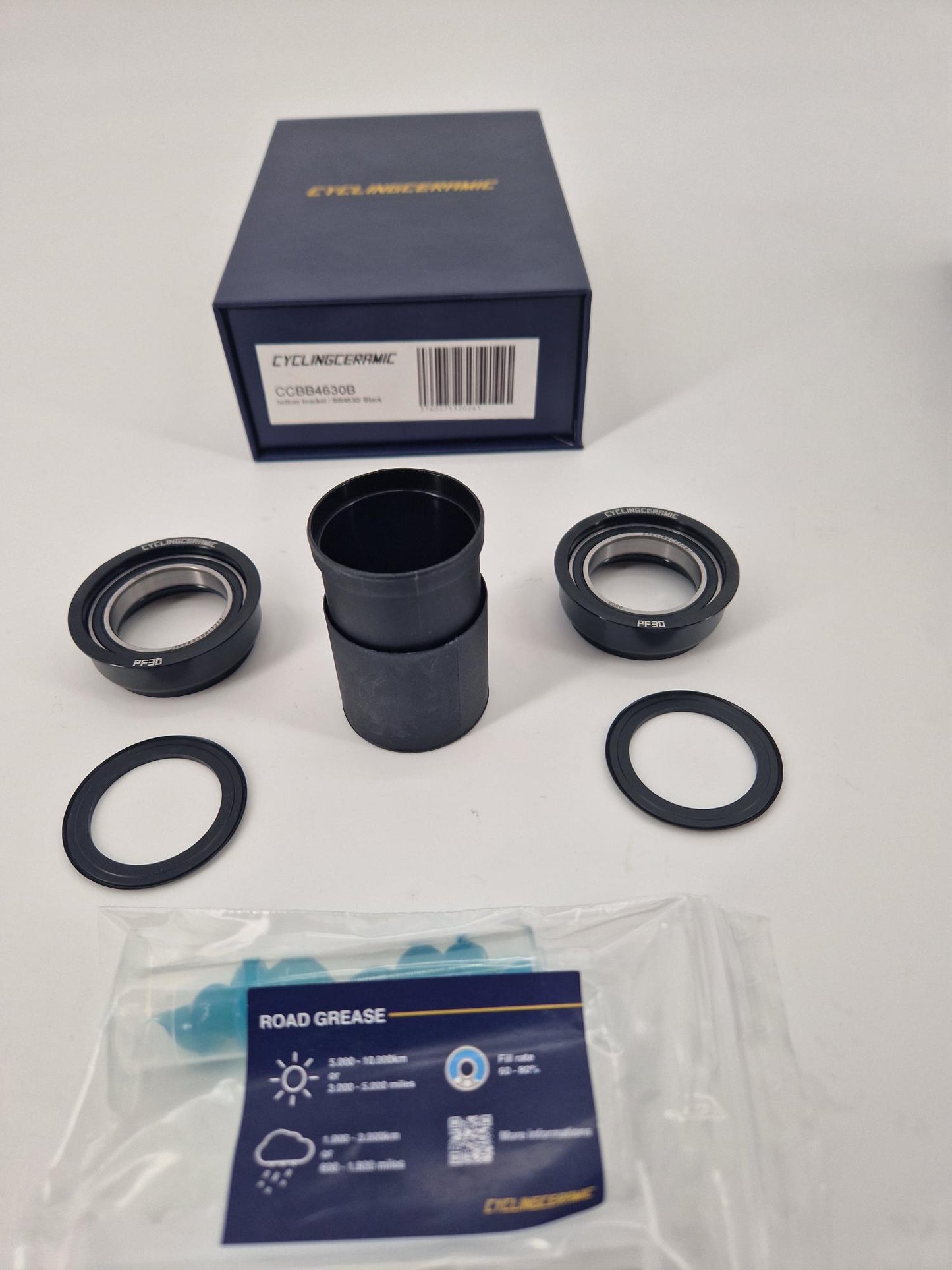 CYCLINGCERAMIC PF 46-30 Bottom Bracket Black