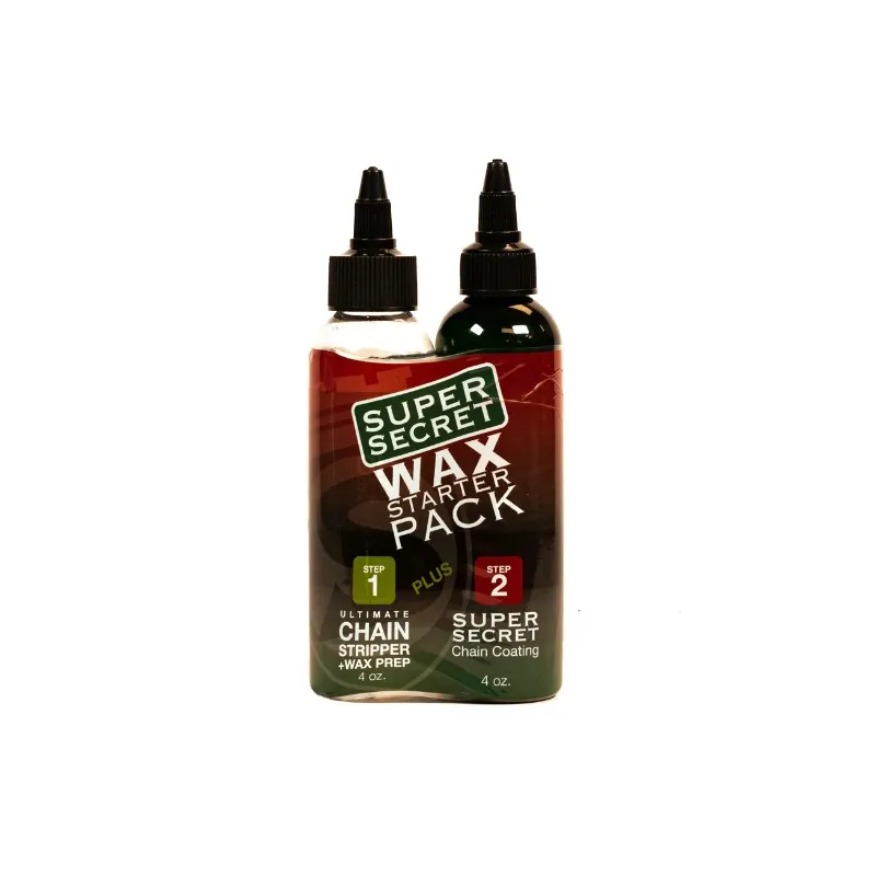 Pack Préparation et Lubrification Chaînes SILCA CHAIN STRIPPER et SUPER SECRET 2x120ml