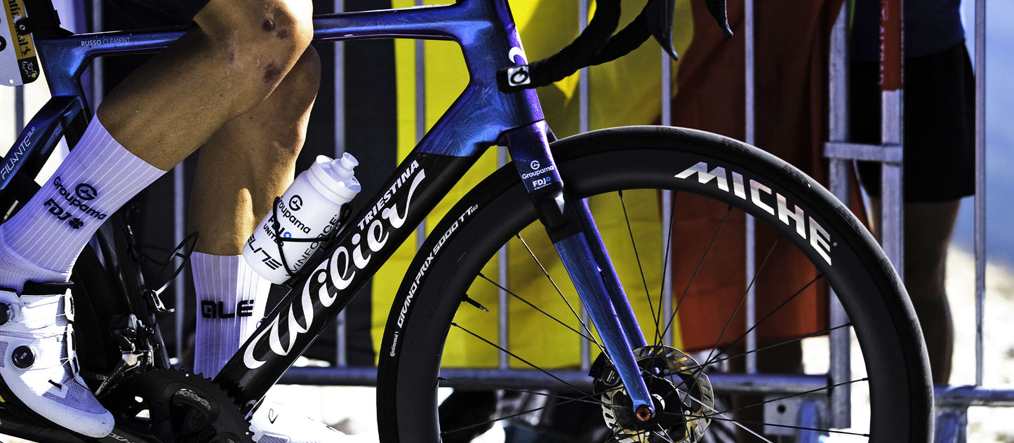 Paire de Roues MICHE KLEOS RD 50 Tubeless Ready (Center Lock) Team Edition