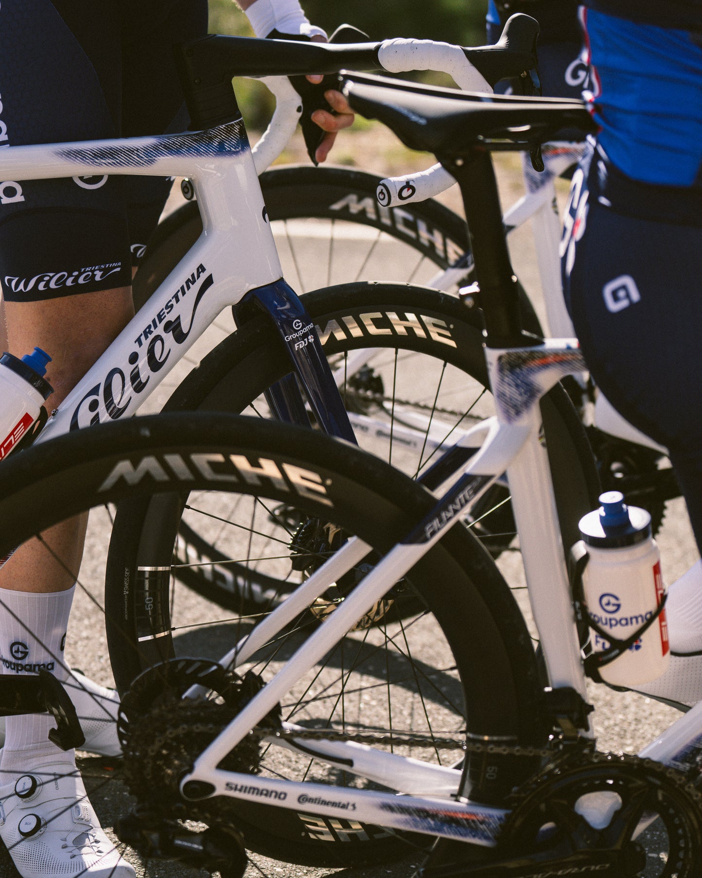 Paire de Roues MICHE KLEOS RD 50 Tubeless Ready (Center Lock) Team Edition