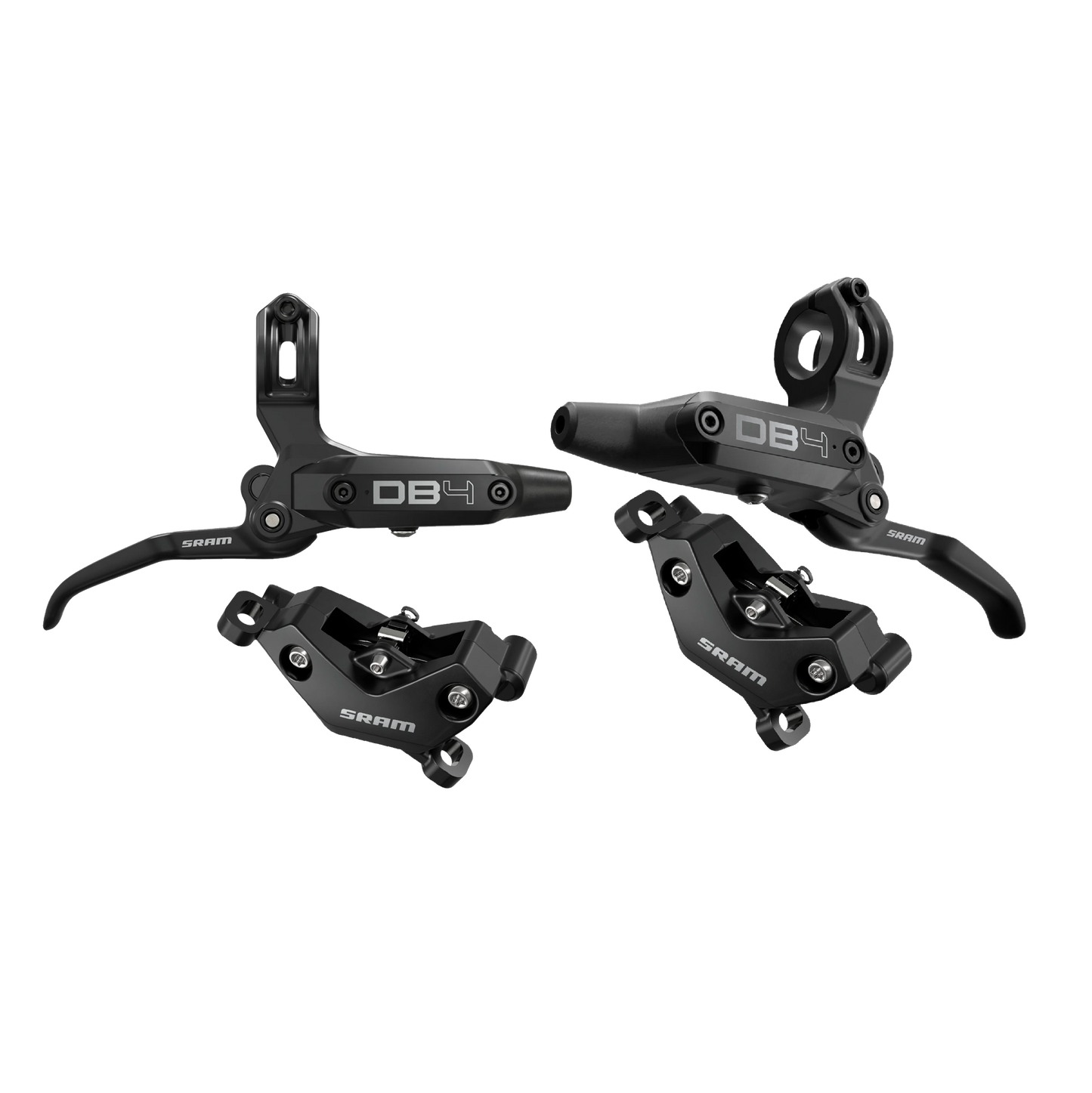 SRAM DB4 Remmenset Zwart