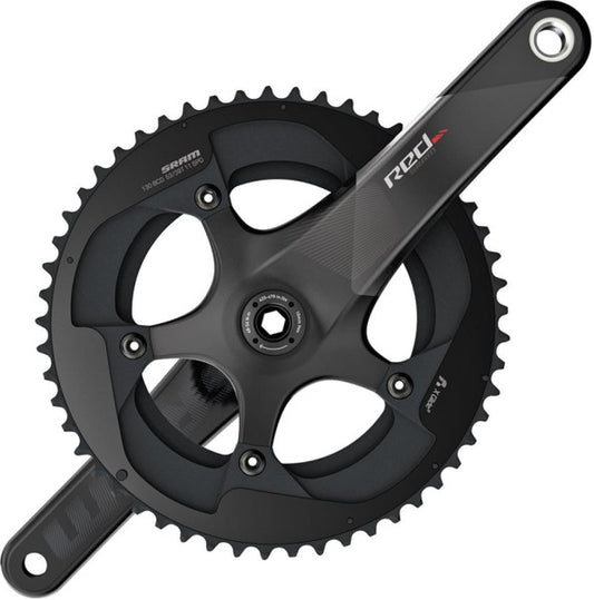 SRAM RED BB386 must 11-käiguline kahe hammasrattaga vändakomplekt