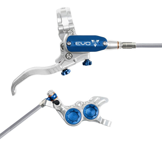 Frein Arrière HOPE TECH 4 EVO GR4 Aviation Argent/Bleu