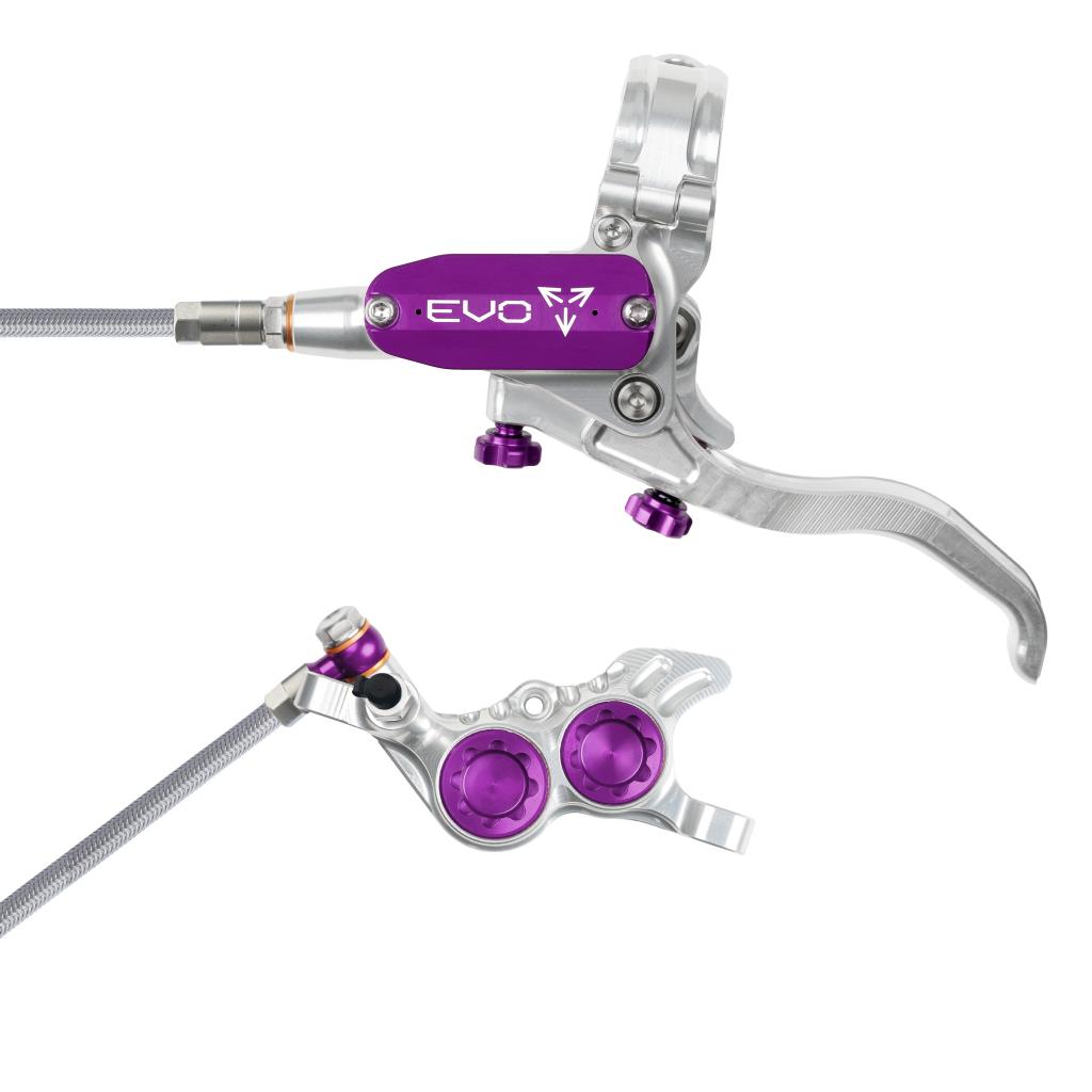 Front Brake HOPE TECH 4 EVO GR4 Aviation Silver/Purple
