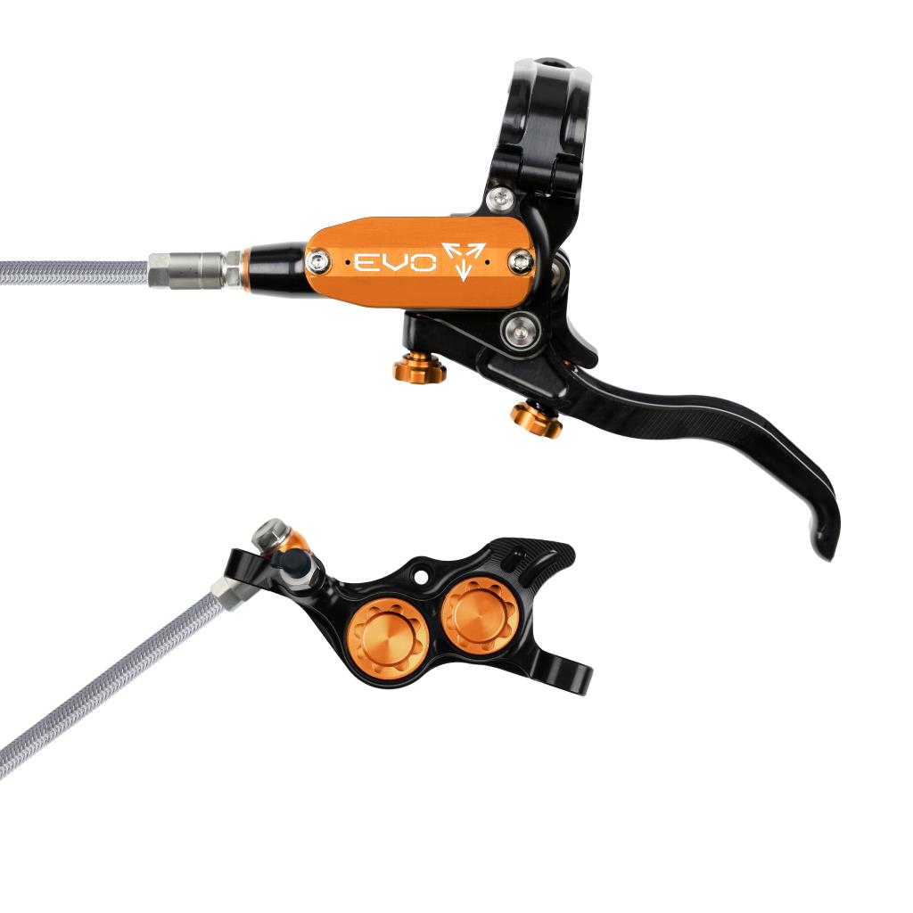 Forbremse HOPE TECH 4 EVO TR4 Aviation Sort/Orange