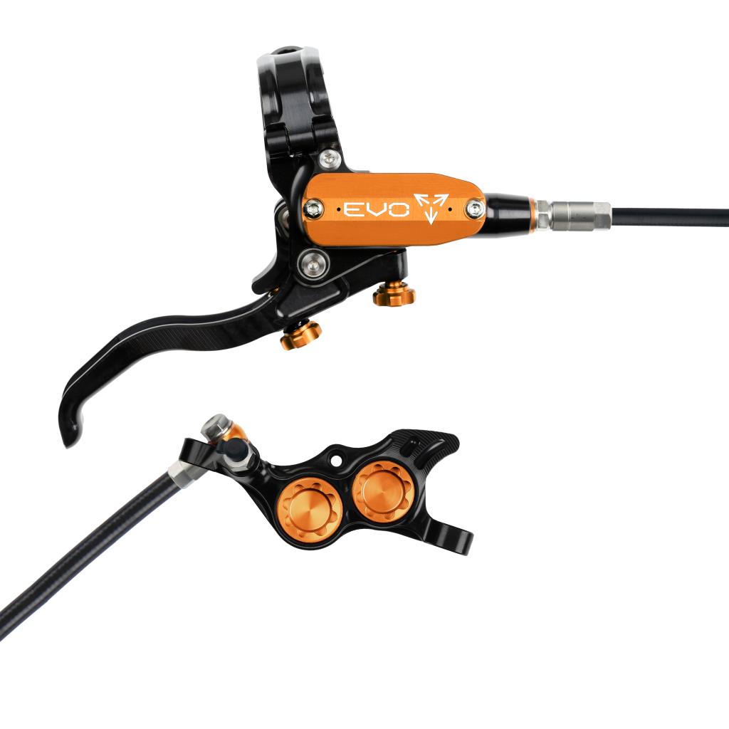 Hinterradbremse HOPE TECH 4 EVO TR4 Schwarz/Orange