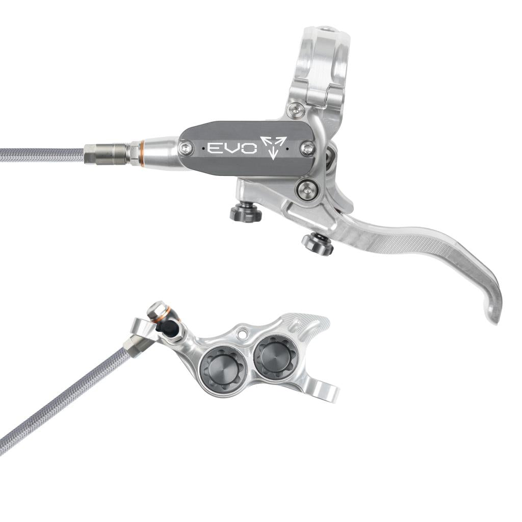 Frambroms HOPE TECH 4 EVO TR4 Aviation Silver/Rökt