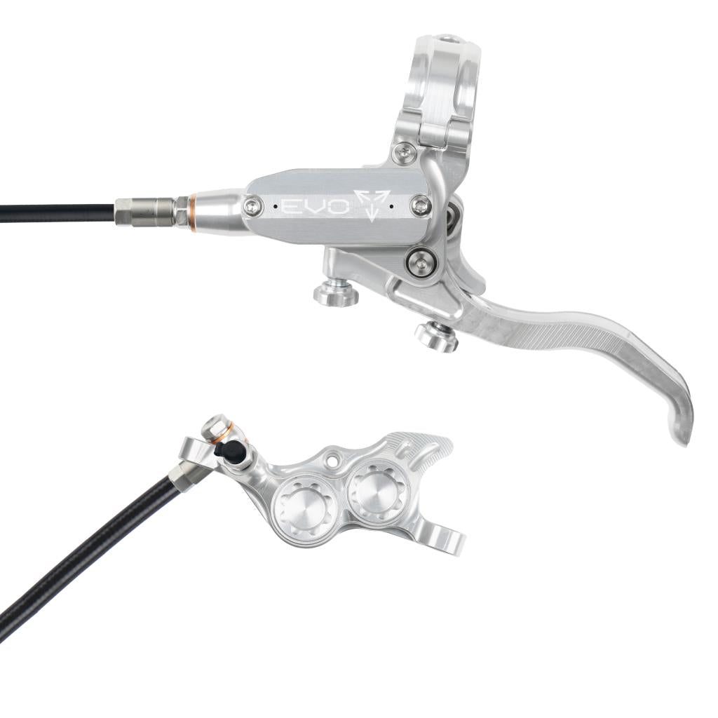 Přední brzda HOPE TECH 4 EVO TR4 Stříbrná/Stříbrná