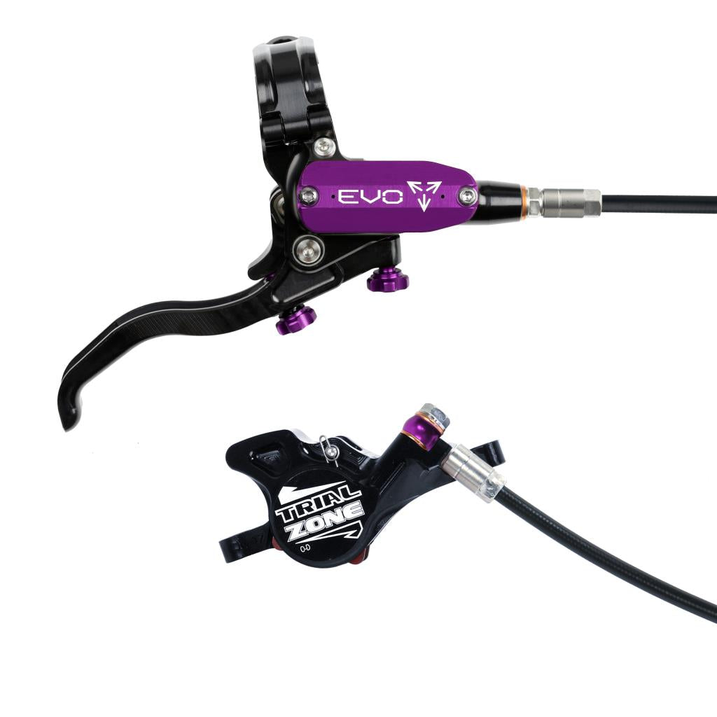 HOPE TECH 4 EVO TRIAL ZONE N9 Rear Brake Purple