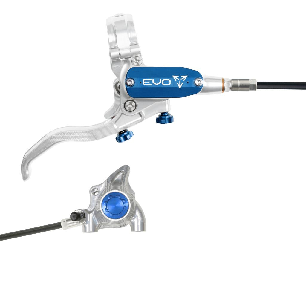 HOPE TECH 4 EVO X2 FM Rear Brake Silver/Blue