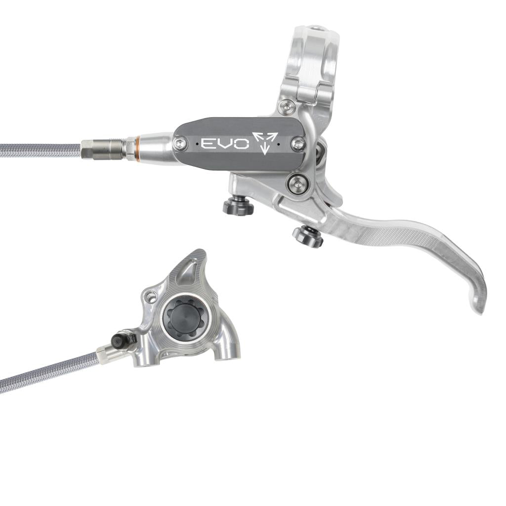 Forbremse HOPE TECH 4 EVO X2 FM Aviation Sølv/Røget