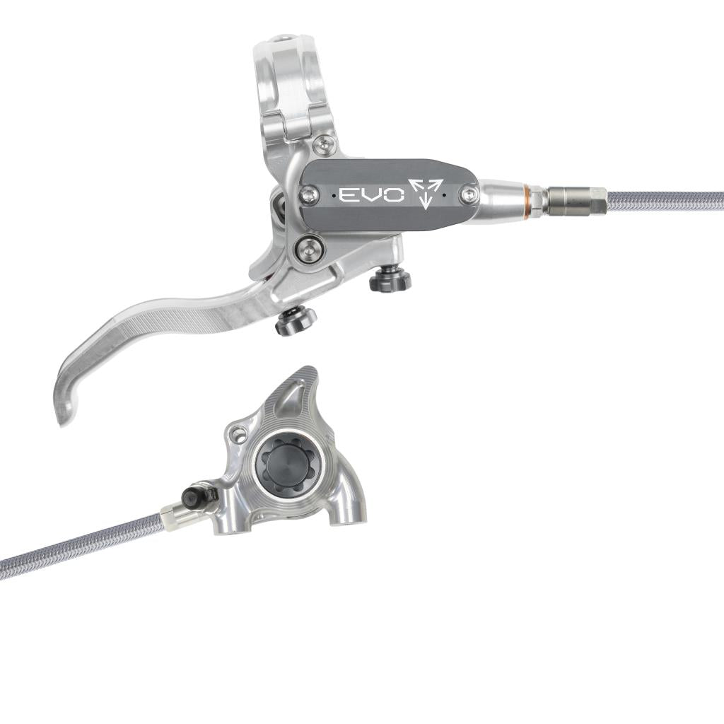 Bagebremse HOPE TECH 4 EVO X2 FM Aviation Sølv/Røget