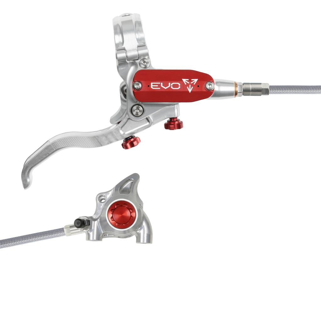Bagbremse HOPE TECH 4 EVO X2 FM Aviation Sølv/Rød