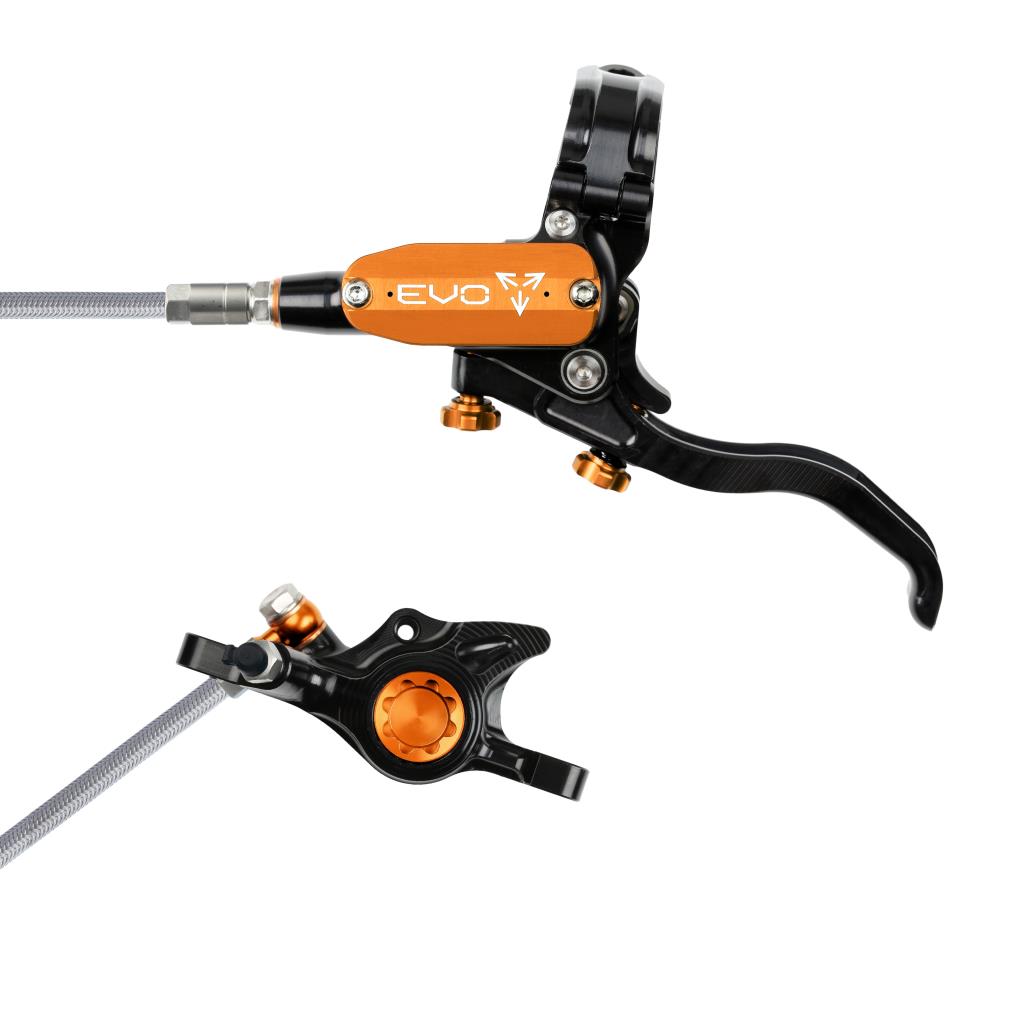 Vordere Bremse HOPE TECH 4 EVO X2 PM Aviation Schwarz/Orange