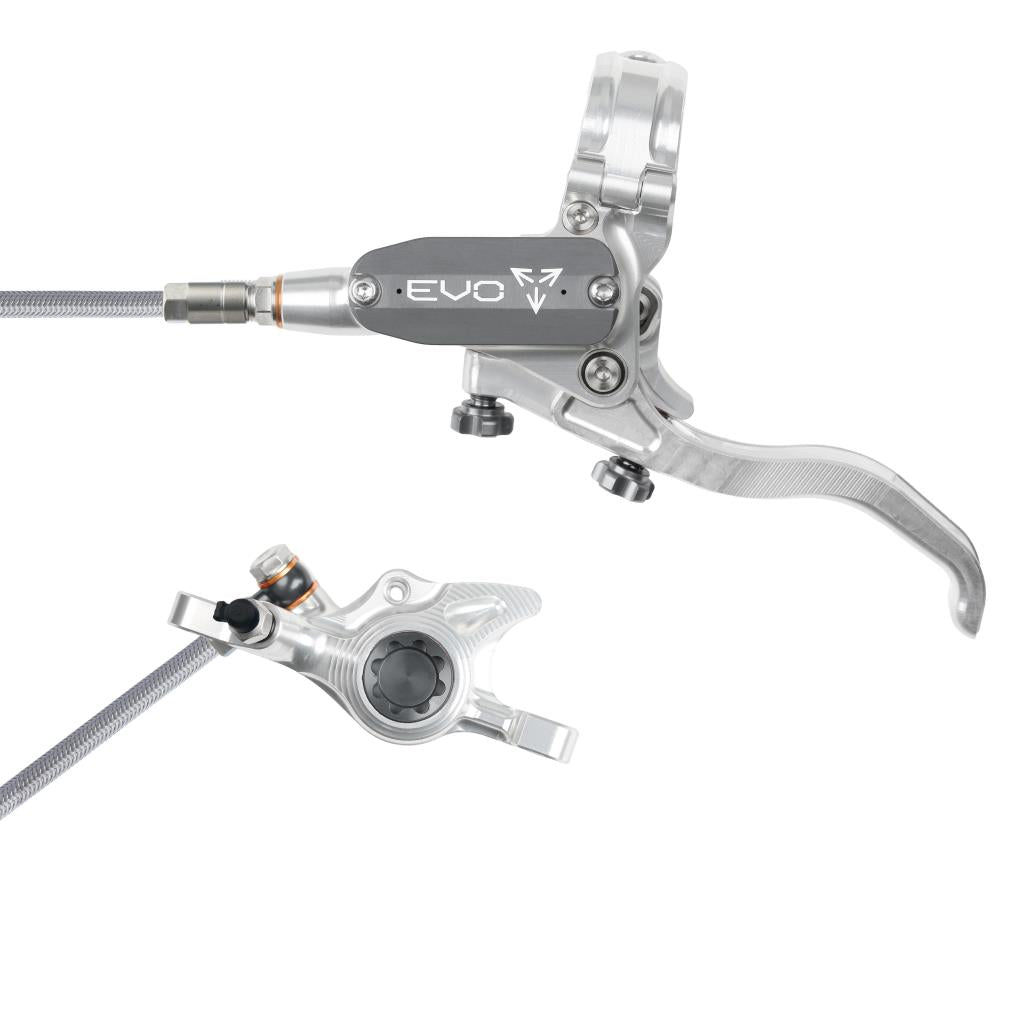 Front Brake HOPE TECH 4 EVO X2 PM Aviation Silver/Smoked