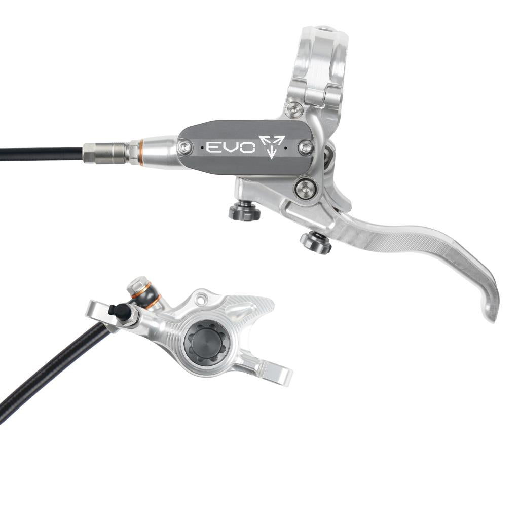 Frambroms HOPE TECH 4 EVO X2 PM Silver/Rökgrå