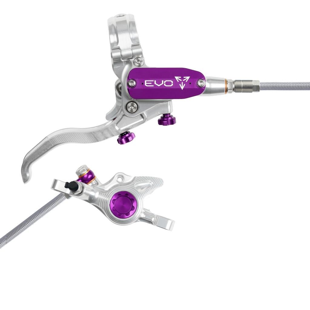 Bakbroms HOPE TECH 4 EVO X2 PM Aviation Silver/Lila