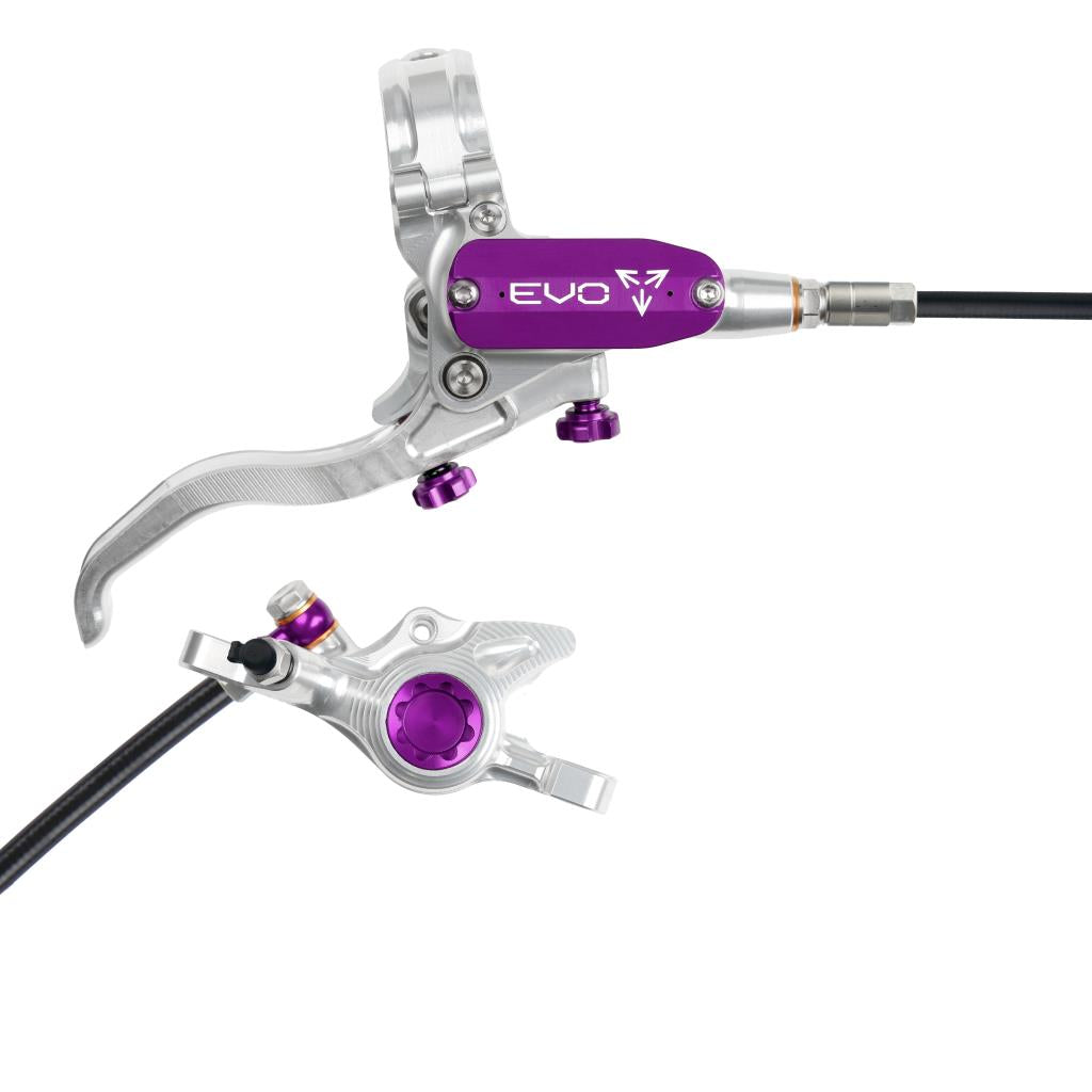 Hinterradbremse HOPE TECH 4 EVO X2 PM Silber/Violett