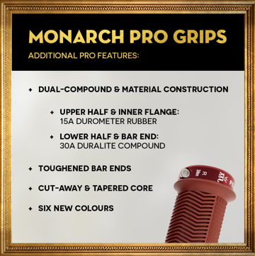Griffe PEATY'S MONARCH PRO PILZ Supersoft Ziegelrot