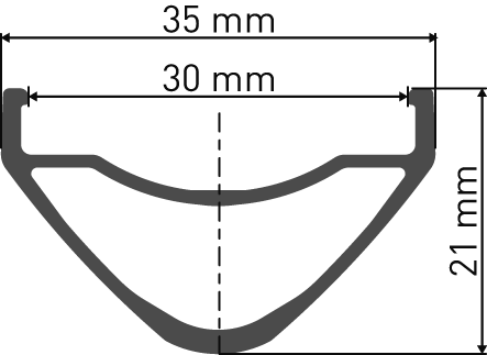 Sada kol DT SWISS EX 1700 SPLINE 30 mm 27,5" 15X110mm/12X148mm Boost