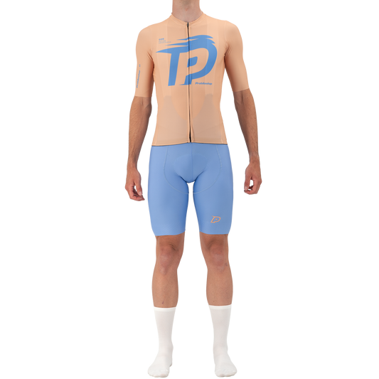 Maillot PROBIKESHOP By CHEF DE FILE Manches Courtes Beige