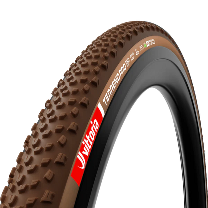 Pnevmatika VITTORIA TERRENO PRO T60 Mixed Gravel Race 700c Tubeless Ready Upogljiva Rjava