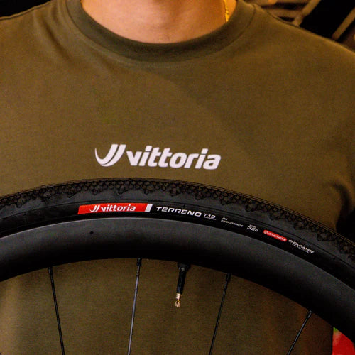 Dæk VITTORIA TERRENO T10 HARDPACK 700x32c CX Endurance Tubeless Ready Sort
