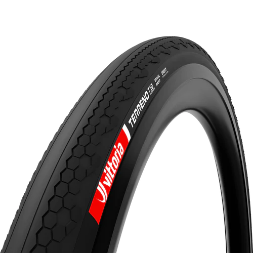 Pneu VITTORIA TERRENO T10 HARDPACK Gravel Sport 700c Tubetype Noir