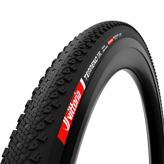 Pneu VITTORIA TERRENO T30 FINE LOOSE Gravel Endurance Tubeless Ready Souple Noir