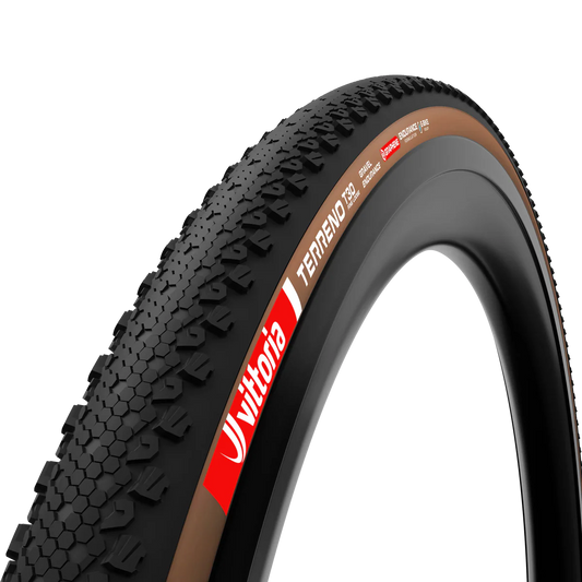Pneu VITTORIA TERRENO T30 FINE LOOSE Gravel Endurance 700c Tubeless Ready Souple Marron