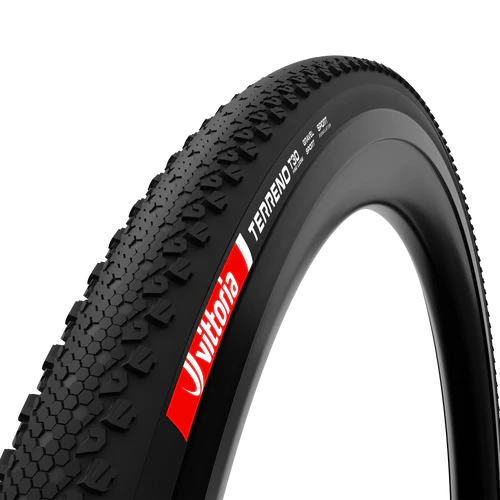 Pneu VITTORIA TERRENO T30 FINE LOOSE Gravel Sport 700c Tubetype Noir