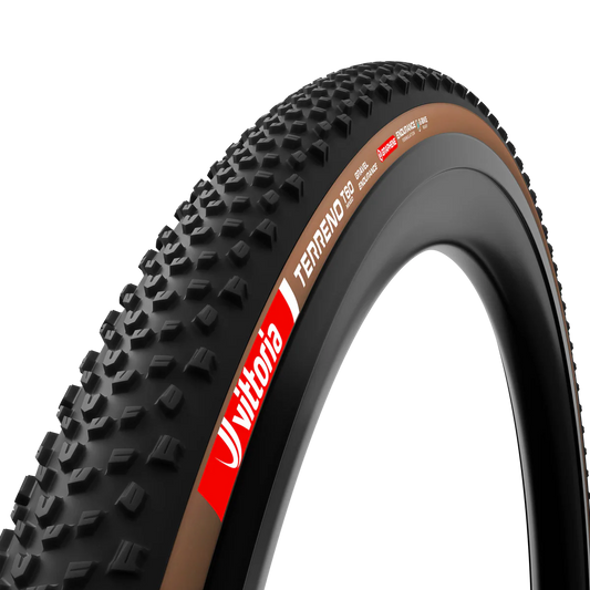 Pneu VITTORIA TERRENO T60 MIXED Gravel Endurance 700c Tubeless Ready Souple Marron