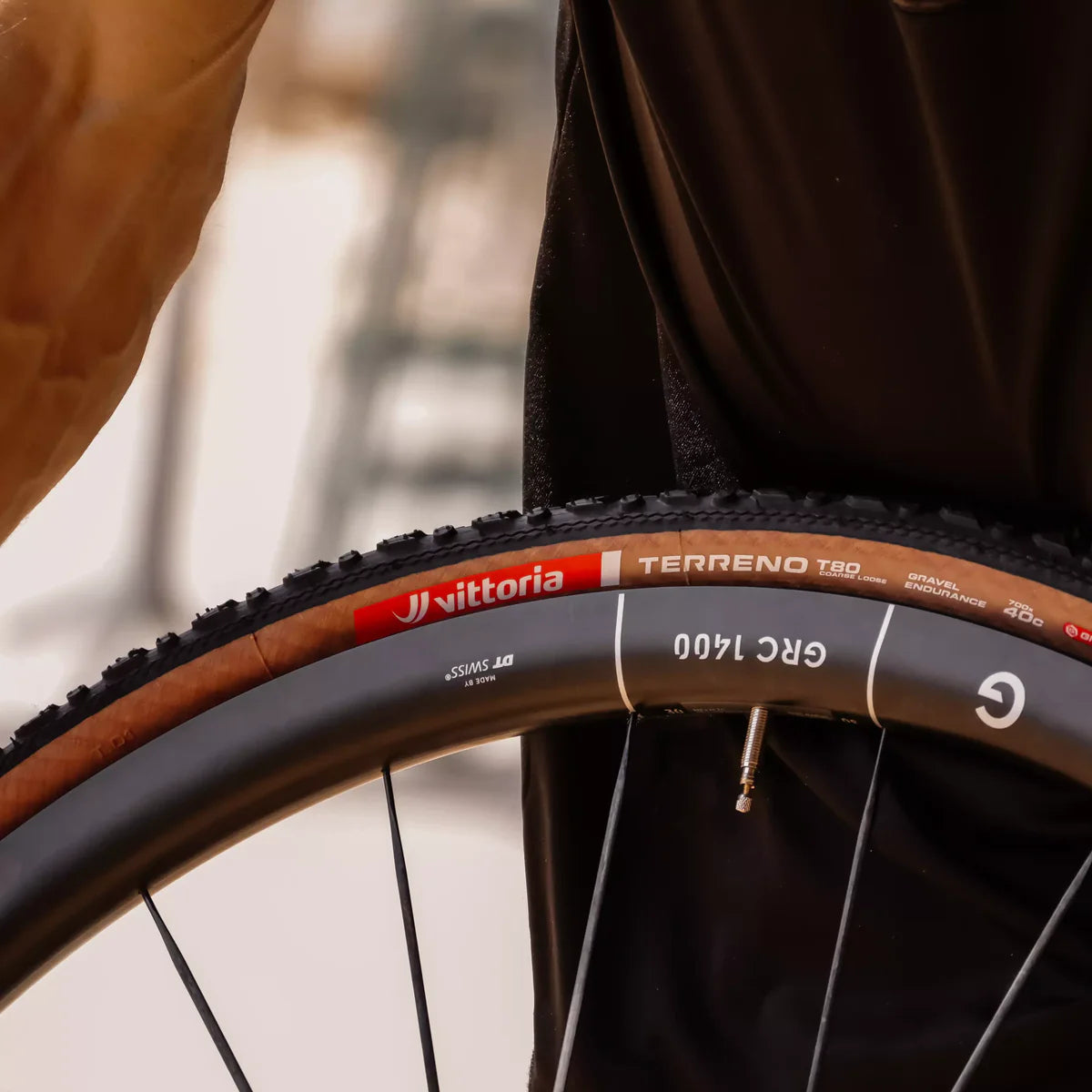Pneumatico VITTORIA TERRENO T80 COARSE LOOSE Gravel Endurance 700x45c Tubeless Ready Flessibile Marrone