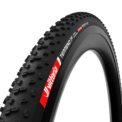 Pneu VITTORIA TERRENO T90 MUD Gravel Endurance 700x40c Tubeless Ready Souple Noir