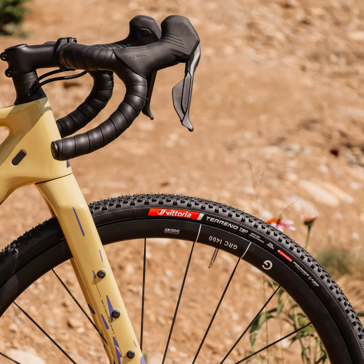 Däck VITTORIA TERRENO T60 MIXED Gravel Endurance 700c Tubeless Ready Vikbart Svart